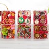 RomanticBaking 50PCS 5x5x2 Inches Full Clear Bakery Boxes Chocolate Covered