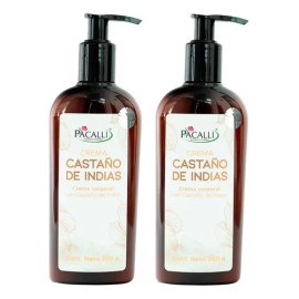 Crema Castaño De Indias 2 Pack Pacalli 250g Piernas Y Pies