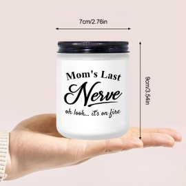 Tuniaops Gifts for Mom from Daughter Son,Best Mom's Gifts, Mom's Last Nerve Birthday Thanksgiving for Mom Stepmother Adoptive Mother