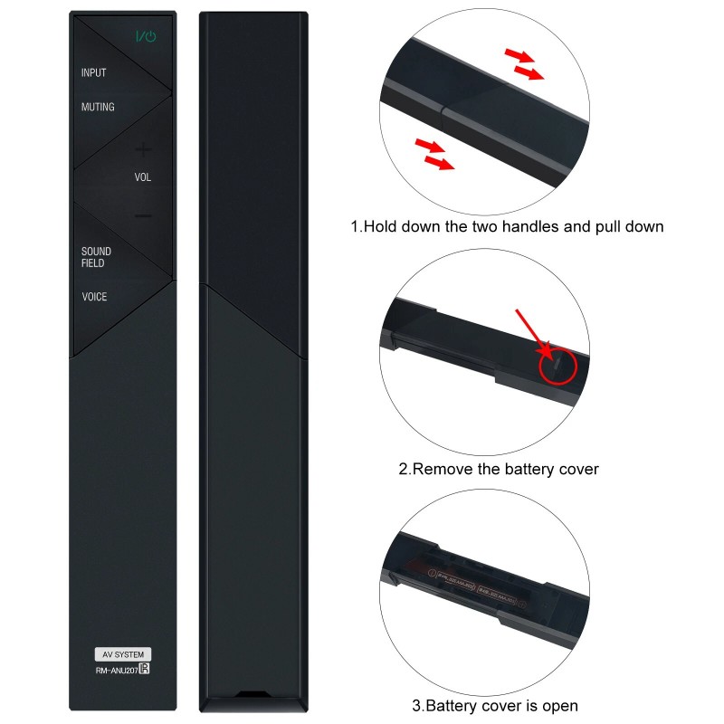 For Sony RM-ANU207 Replace Remote for Sony Video Receiver SA-WST5