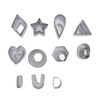 127pcs Polymer Clay Cutters Set Stainless Steel DIY Handcraft Polymer