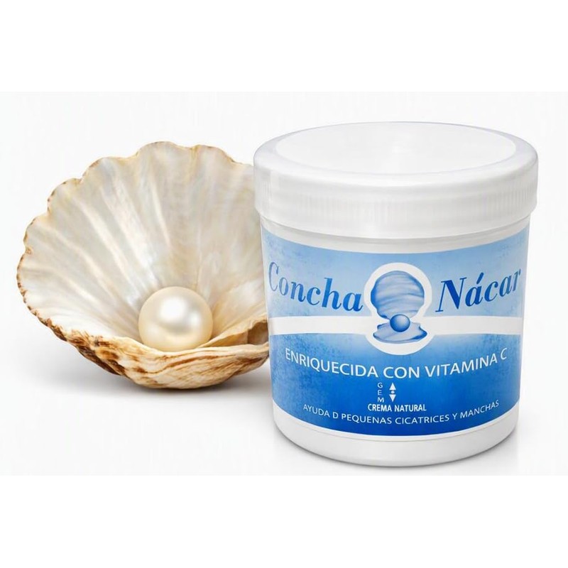 Crema Concha de N?car Enriquesido con Vitamina C