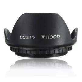 TECHZOCO Digital Tulip Flower Sun Visor Lens Hood Camera Lens Hood Tulip Camera Compatible with Canon Nikon Sony Pentax (58mm)