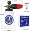 Foam Cannon for Pressure Washer, 1 Liter Bottle, 1/4 Inch