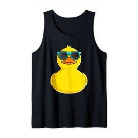 Cool Duck Sunglasses Duckie Duckling Rubber Duck Boys Girls Tank Top