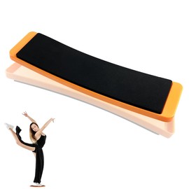 GSYUWIH Turn Board,Spin Board for Dance Turn and Skating Balance Training,Orange Rectangular Turn Board for Training Ballet Dancers,Ice Skaters and Gymnasts in Balance and Turning