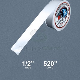 Raven R1220 1/2 Inch x 520 Inch Telfon Tape, Seal Pipe Threads, Prevents Leakage in Plumbing and air Lines, Water-Tight Connections, Non-Toxic and Non-Flammable, Less Sticky on Fingers Easy Install