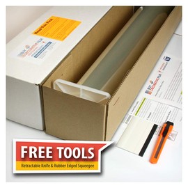 BDF S8MC Window Film Security and Safety Clear 8 Mil (30in X 24ft)