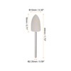 QUARKZMAN Pack of 20 Wool Felt Mounted Mandrel Points 10