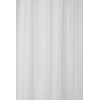 Croydex Plain White Textile Curtain with Hygiene 'N' Clean, 2000