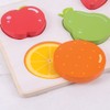 Bigjigs Toys Wooden Chunky Lift and See Puzzle - Fruit