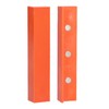2Pcs Jaws Protection Cover ABS Multiple V Shape Grooves Magnetic