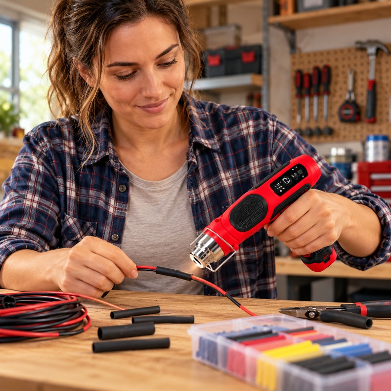 Cordless Mini Hot Air Gun – Rechargeable Handheld Heat Tool