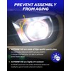 AUTOONE D3S Xenon HID Headlight Bulb, 6000K 35W High Low