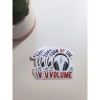 Fig Tree Works Turn Up The Volume Sticker