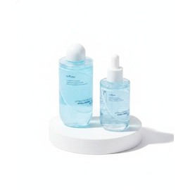 ISNTREE [2 types of SET] Ultra-low molecular hyaluronic acid toner 300ml + serum 50ml (+Free gift: Hyaluronic acid fresh sun serum 10ml) / ISNTREE [2종 SET] 초저분자 히아루론산 토너 300ml+세럼 50ml (+증정: 히알루론산 프레쉬 선세럼 10ml)