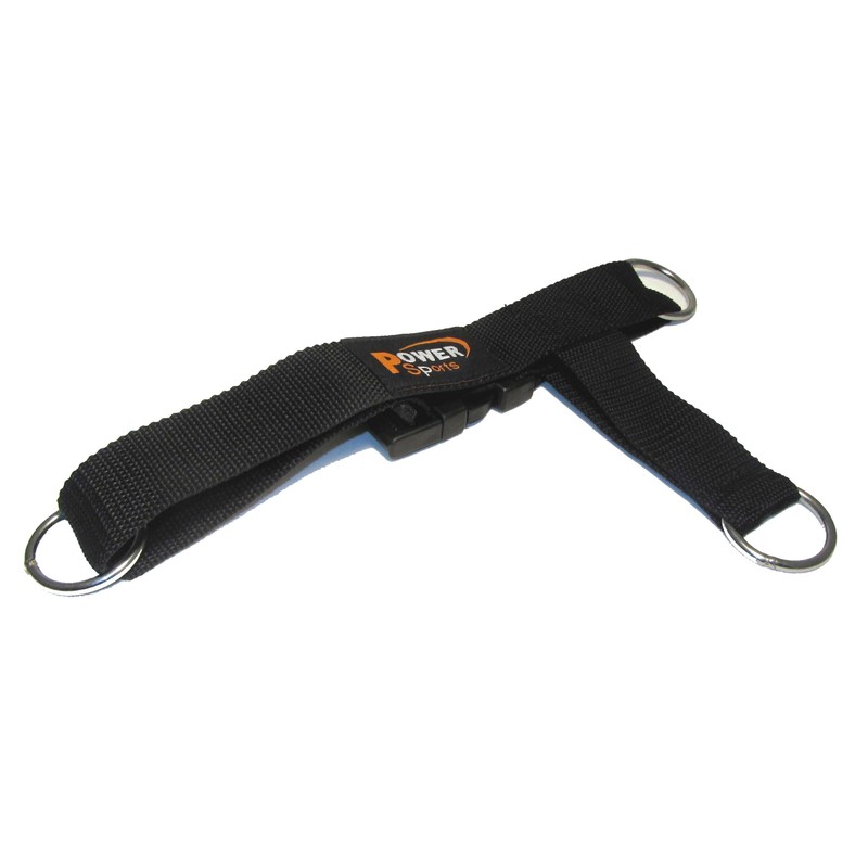 1 Pair Gym Foot Shoe Strap (Unisex) Black 3-D Ankle/Foot