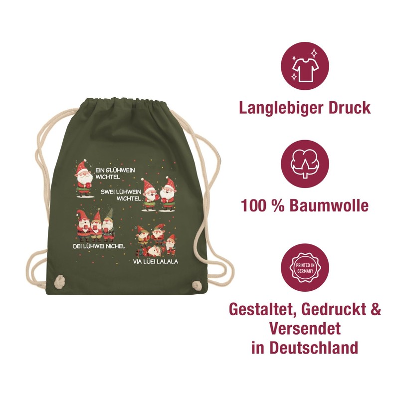 Shirtracer - Gym Bag Backpack - A Mulled Wine Swei