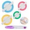Taicols Pompom Makers, 4 Pcs Pom Pom Maker Tool Set