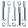 Blulu 5 Pack Grade 2 Shear Bolts for Rotary Cutters