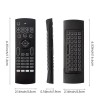 For KODI TV BOX PC Remote Control MX3 Backlight Air