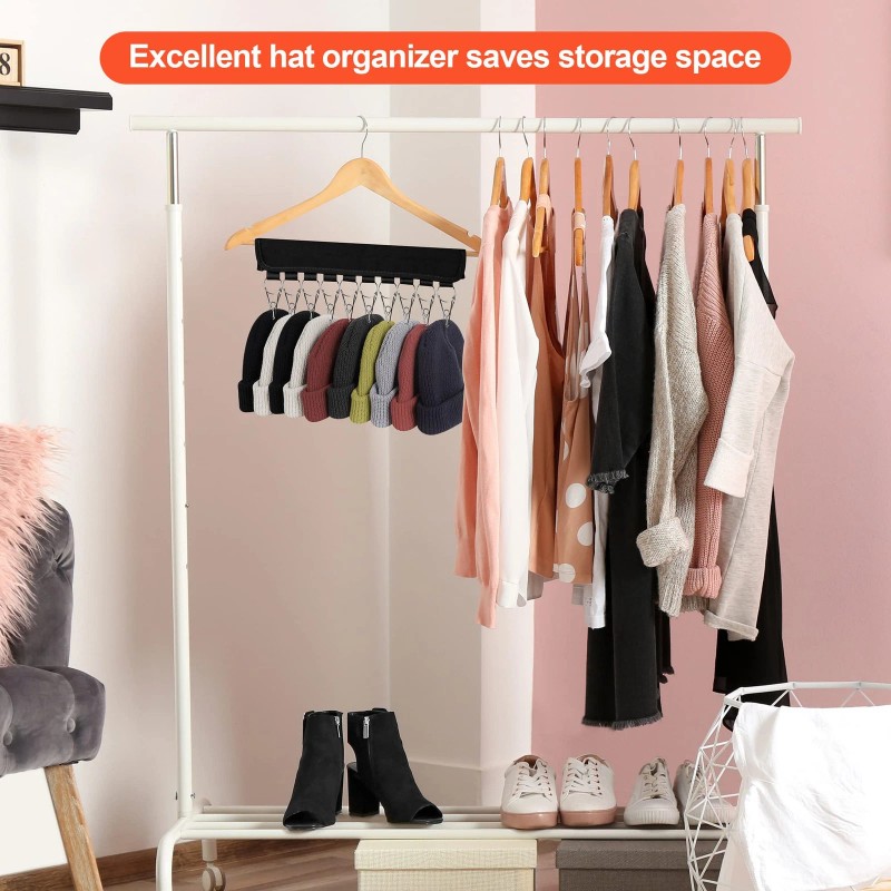 Binboov Hat Rack For Baseball Caps Hat Organizer Holder For