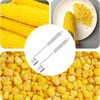 Corn Shucker | 2 Pack Stainless Steel Corn Cob Scraper,Peeling