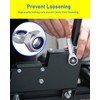 HOLMOL M6 Nylock Nuts 60PCS, 6mm Stainless Steel Locking Nuts,