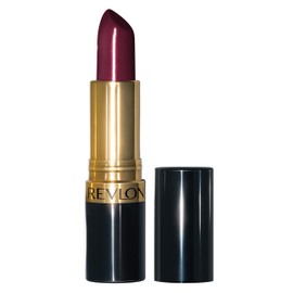 Revlon Super Lustrous Lipstick with Vitamin E and Avocado Oil, Cream Lipstick in Burgundy, 477 Black Cherry, 0.15 oz (Pack of 2)