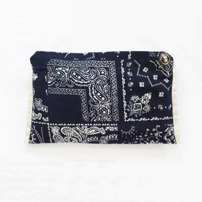 89189 & Packable Apron Fashionable Storage Navy Bandana Navy
