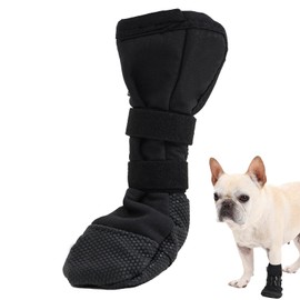 ETIAL Dog Paw Wound Recovery Boot, Waterproof Dog Bootie for Injured Paw, Anti-Slip Dog Shoe with Magic Strap, Breathable Dog Paw Protector for Outdoor Walking & Keep Dogs from Licking Wounds (XL)