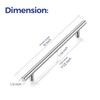 Ravinte 10 Inch Cabinet Handles Brushed Nickel Drawer Pulls Stainless