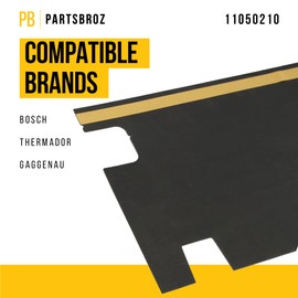 PartsBroz 11050210 Sound Insulator - Compatible With Bosch Thermador Gaggenau Dishwasher - Replaces AP7192891 PS16746079 00746519 746519 - Ultra Durable Replacement