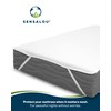 Sensalou Waterproof Mattress Protector 200x200 cm – Super King Bed