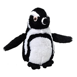 Wild Republic EcoKins Mini Blackfoot Penguin Stuffed Animal 8 inch, Eco Friendly Gifts for Kids, Plush Toy, Handcrafted Using 7 Recycled Plastic Water Bottles (25082)
