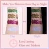 Allstarry Holographic Chunky Body Glitter 4 Colors Cosmetic Face Glitter