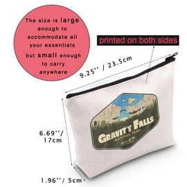 JNIAP Cartoon Gravity Character Cosmetic Bag Magic Gift Mystery Shack Gift(Gravity)