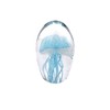 Shop-UP! Medusa light blue tentacles large, phosphorescent 3D large crystal