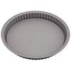 Judge Everyday JDAY74 Non Stick Round Flan Tin, Loose Base,