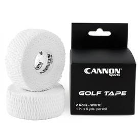 Cannon Sports Cinta de Golf, Dedos y Manos, Sin Restos, 2 Rollos (Blanco)