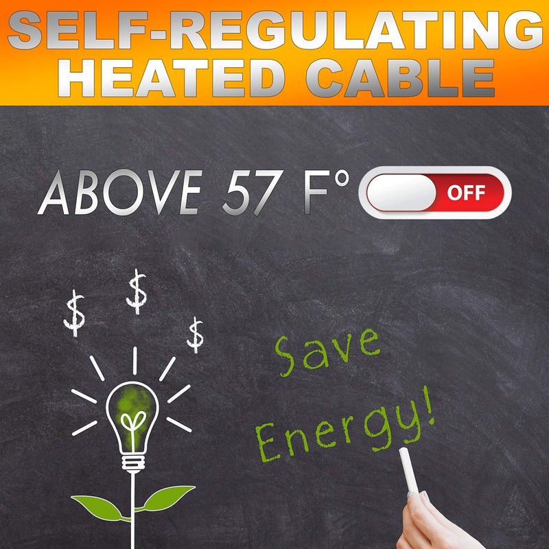 Dr Infrared Heater DR-9RC1006 Self-regulating Heating Cables for Pipes and