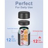 Dreamhigh® Thermos Food Flask, 800ml, Soup Flask with Spoon, Stainless