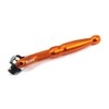 TITAN 11322 1/4 in. Aluminum Swivel Head Micro Ratchet, Orange
