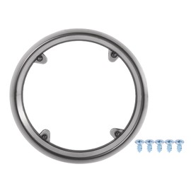 X AUTOHAUX 42 Teeth 3.8-4.2 Inch 4 Holes Bicycle Crankset Crankset Cover Protector Sprocket Cover Brown Hollow