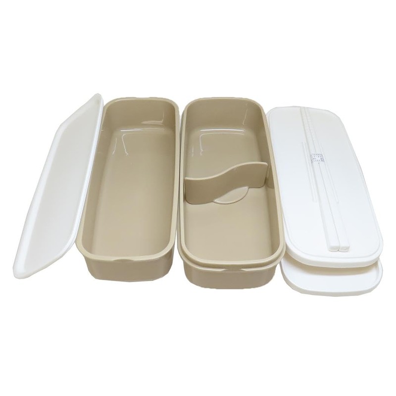 Bread Dribble Slim 2-Tier Lunch Box