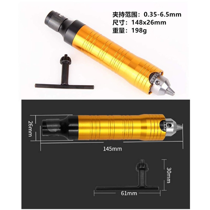 1/8'(3.175mm) Flex Shaft adapter Attachment, Flexible Drill Extension Cable Chuck
