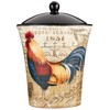 Certified International 23656 Gilded Rooster Canister Set (3 Piece), One