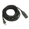 USB 3.0 Extension Cable Black 16.4ft 5Gbit Per Sec Male