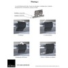 Anti-slip protection, fixed shaft connector, 3-link for roller shutters (burglary