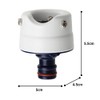 Iris Ohyama Hose Parts Faucet Socket Marine Blue SGP-1